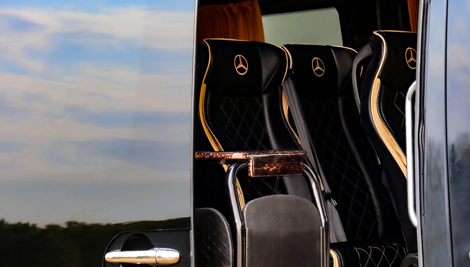 Luxury Mercedes seats
